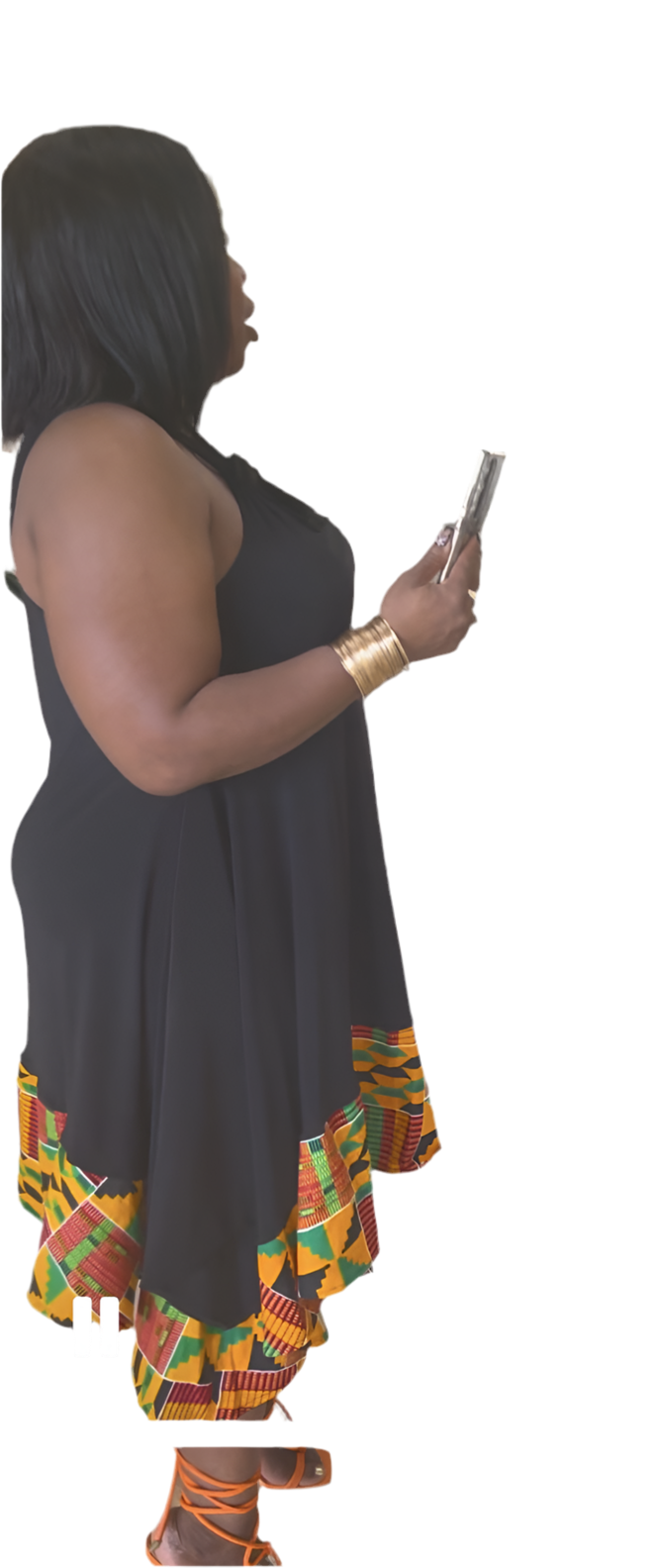 Sundress With Ankara Trim
