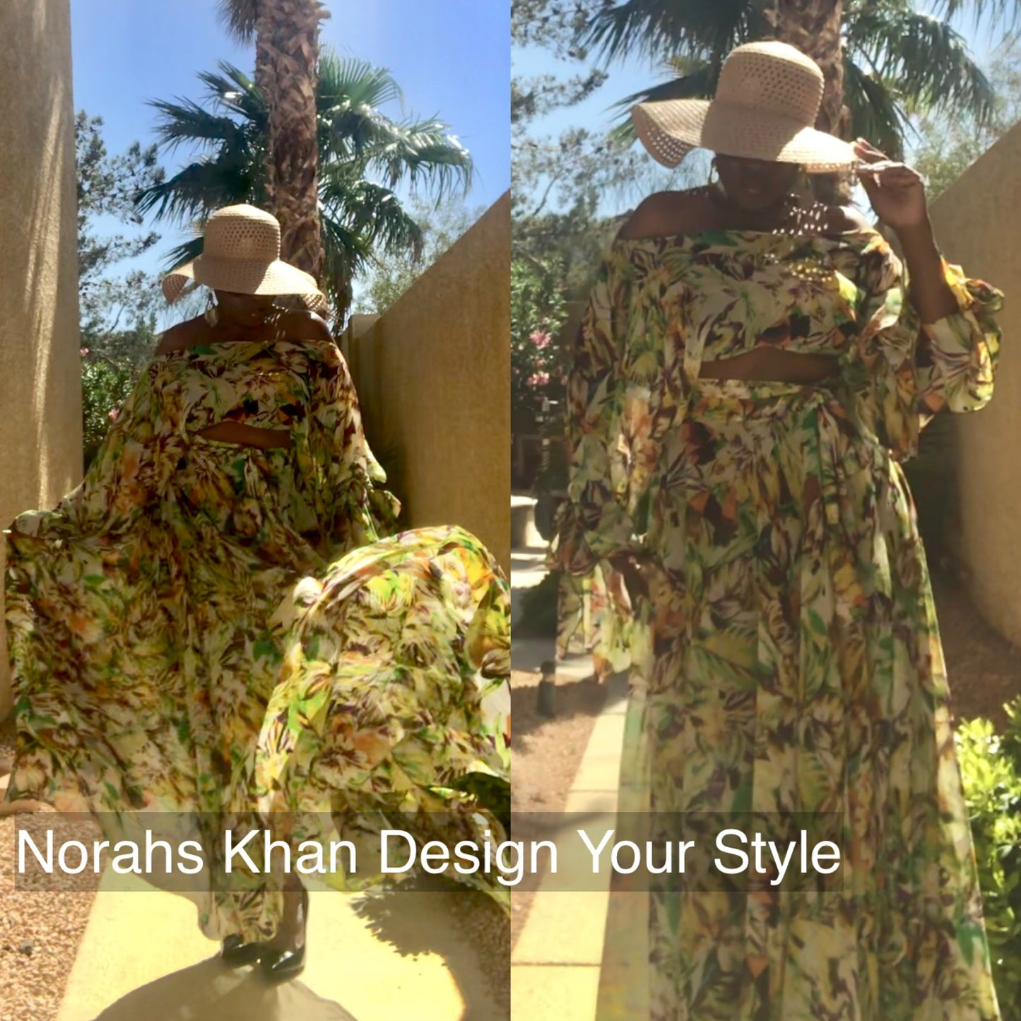 Floral Skirt Set