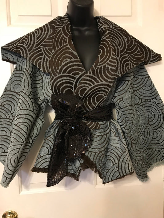 Blue and Chocolate Jacket