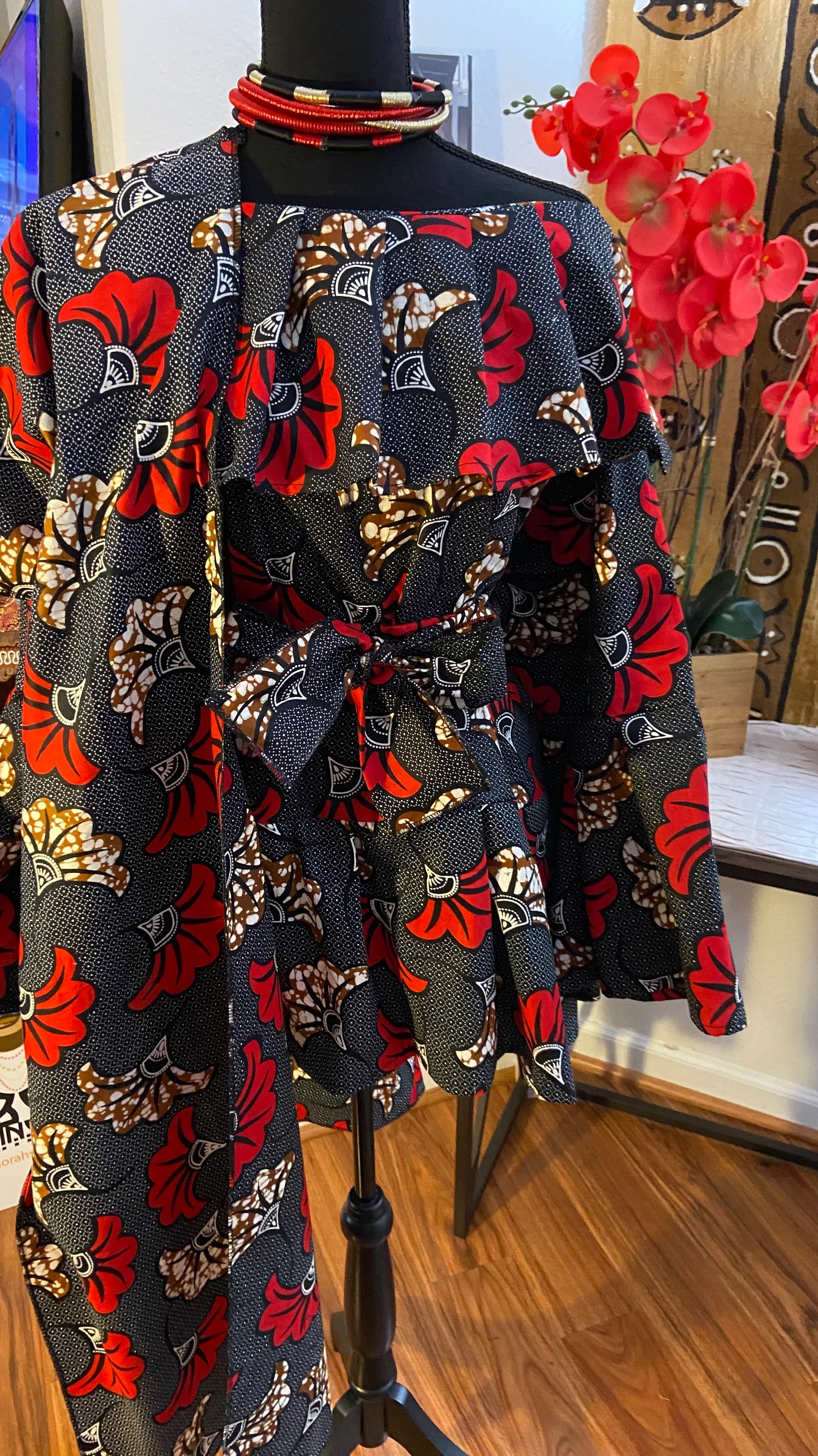 Blouse and Skirt Ensemble