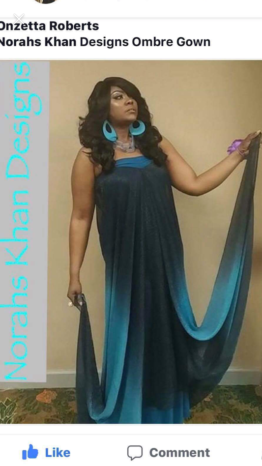 Ombré Gown