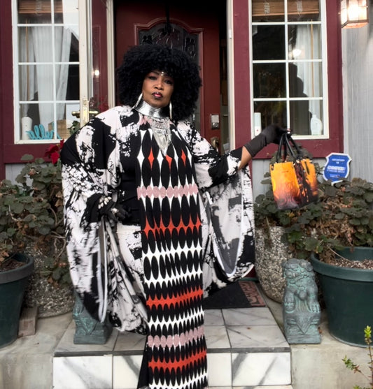Classic Cape Gown