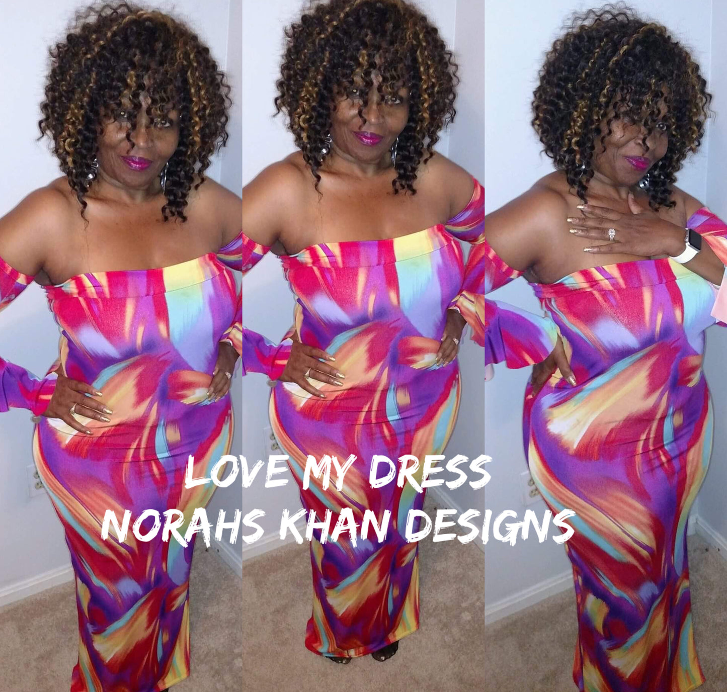 Red Color Tube Dress